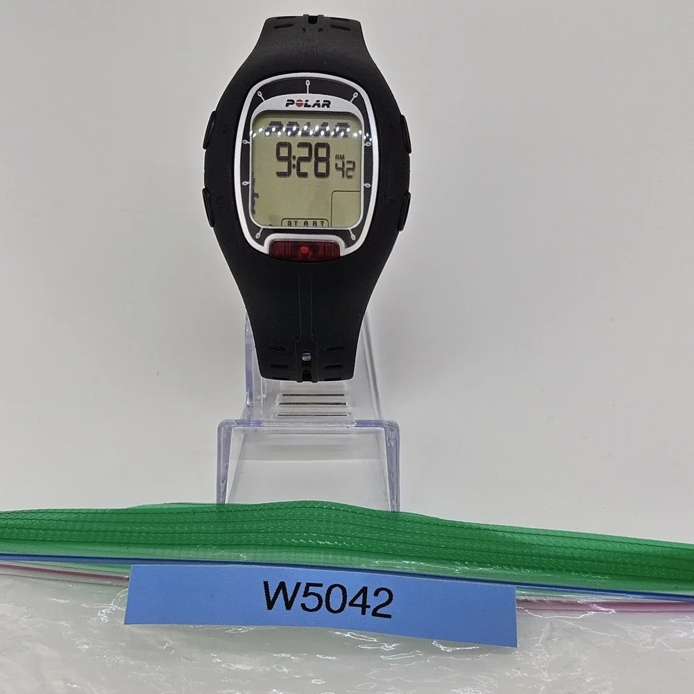 Polar Digital Heart Rate Monitor‎ Fitness Tracker Unisex Watch New Battery READ